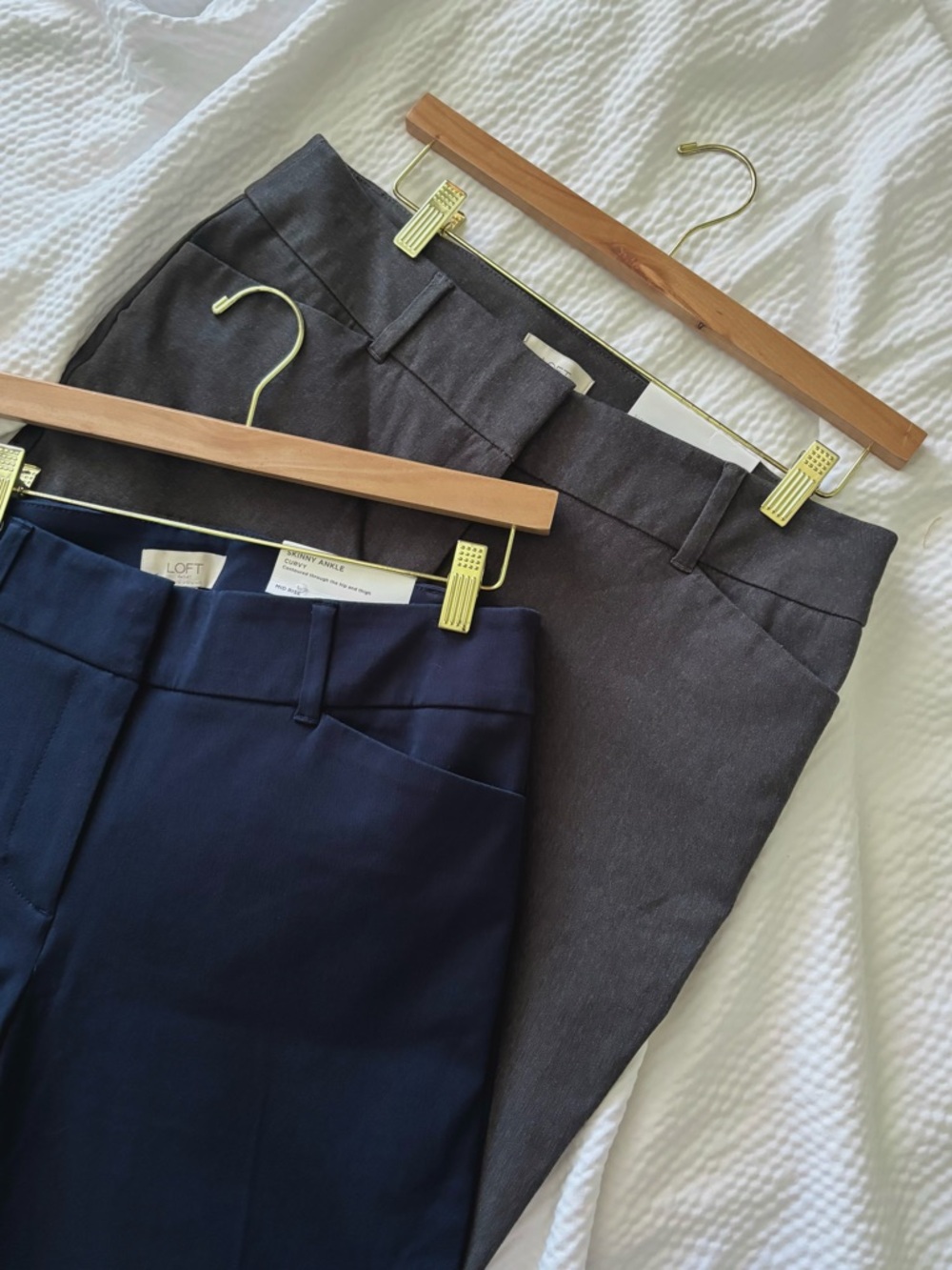 Ann Taylor Loft The Skinny Ankle Curvy Fit stretch Trousers